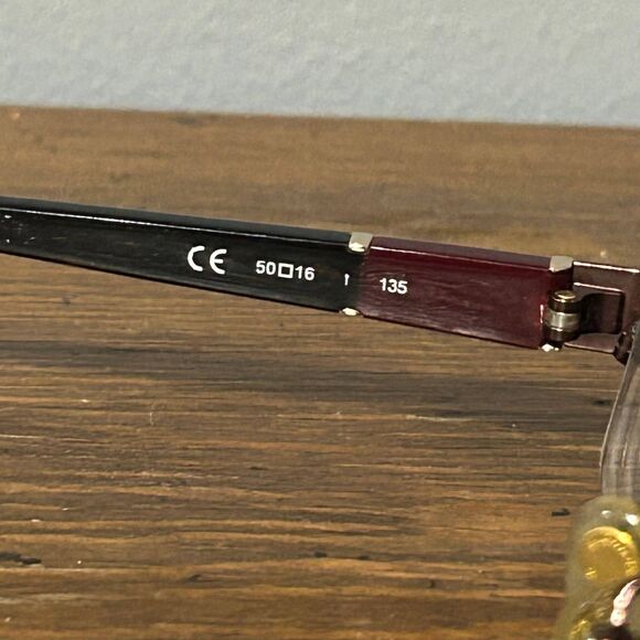 Michael kores MK338 210 50-16 135 Women's Eyeglasses Brown Demo Frame Only - Picture 6 of 7